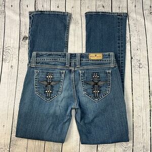 SANG REAL Low Rise Jeans
